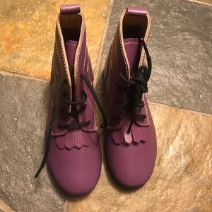 Cimarron Purple Baby Boots